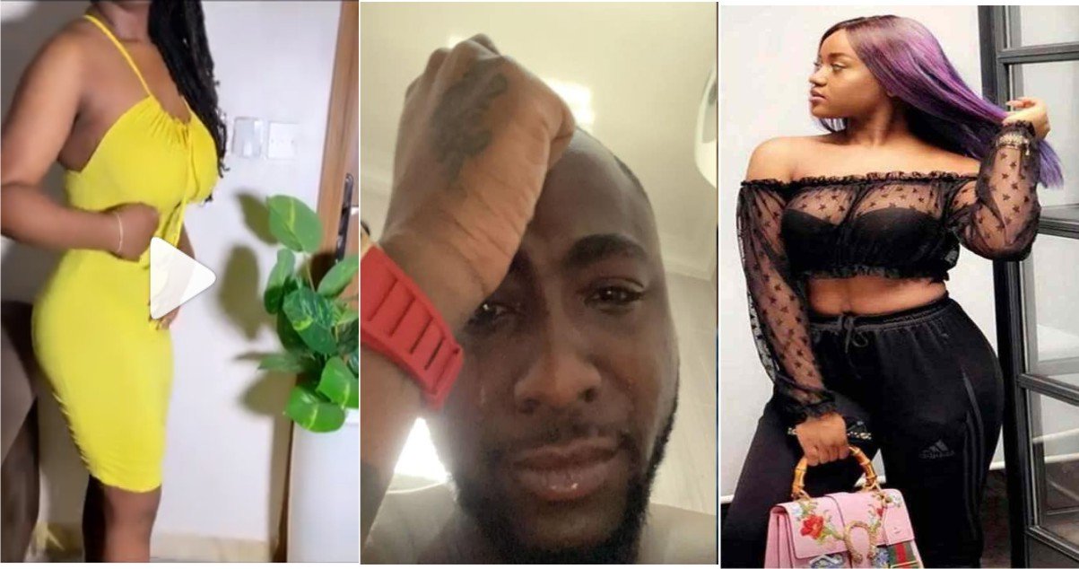 VIDEO: "Omo see weitin Davido say e no want again" Reaction as Chioma Flaunts Her Body