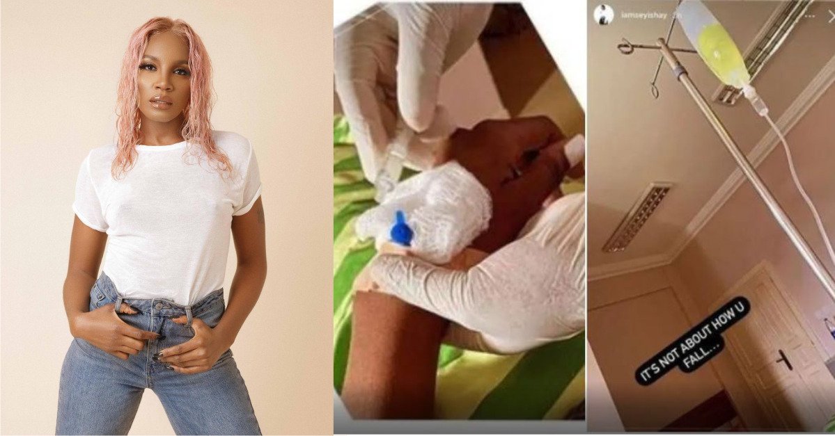 Singer Seyi Shay Hospitalized