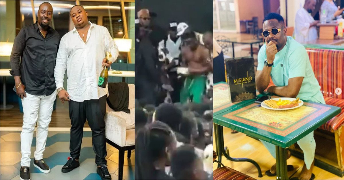 "Idi Ala": Zubby Michael Rains Down 'Cash' On Guests At The Obi Cubana’s Mum's Funeral (VIDEO)
