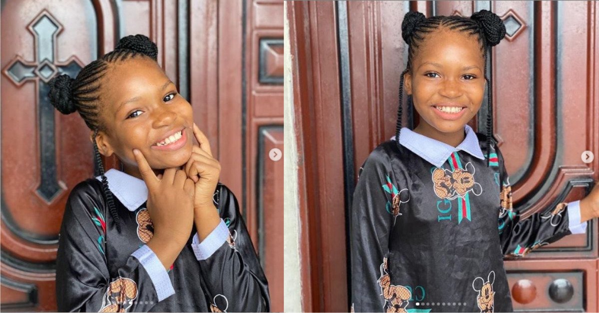 Mark Angel's, Aunty Success Shares Amazing Photos As She Turns 8