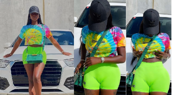 Reality TV star, khloe, React After Netizens Left Comments On Her Page About Her Camel Toe (photos)