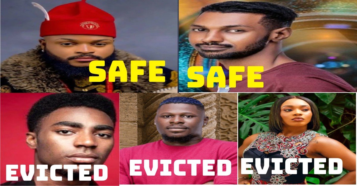 BBNAIJA 2021 VIDEO: First Eviction - White Money and Yousef are safe as Beatrice, Yerins and Niyi are Evicted