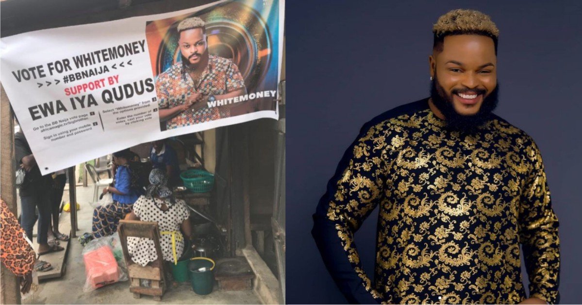 #BBNaija 2021: Beans Seller Turns Whitemoney's "Advertising Agent"