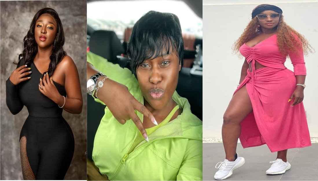 “I Don Leave IG For You ooo” – Uche Jombo Reacts After Seeing Ini Edo Stuns In Sea Side Photo Shoot