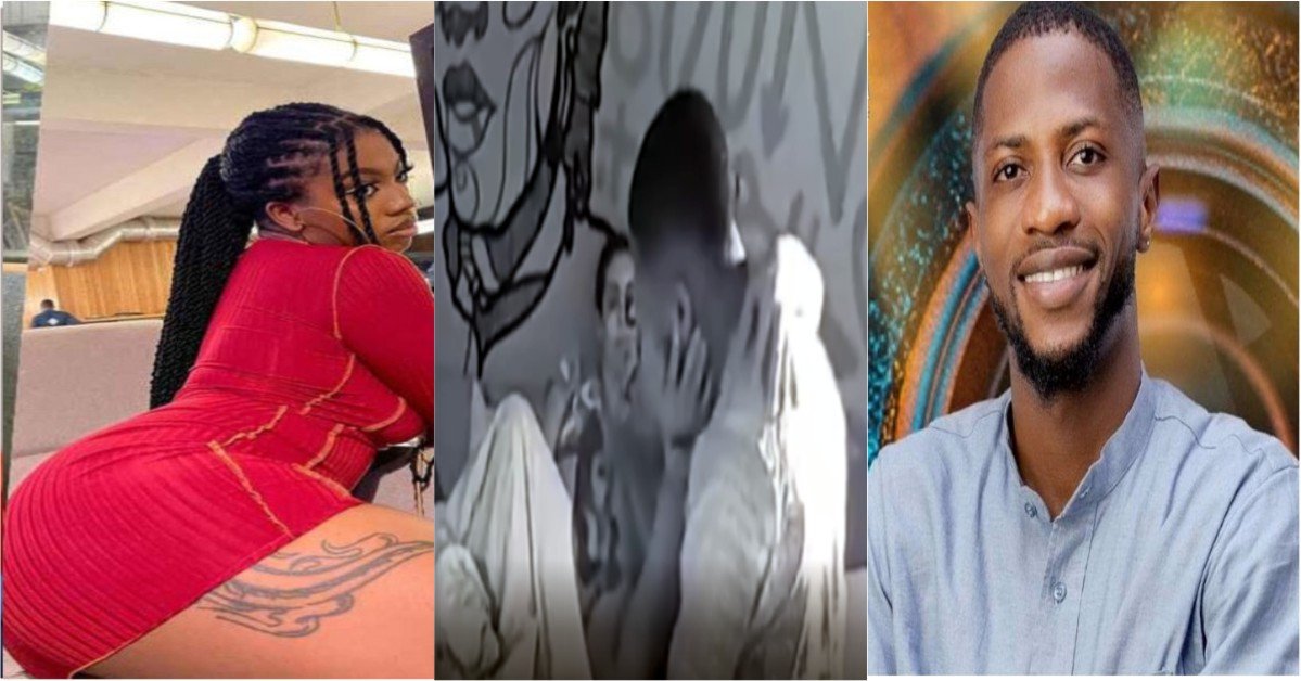 #BBNaija 2021 VIDEO: Less Than 6 Hours After Entering The House, Kayvee kisses Angel Passionately exceeding the Given Time