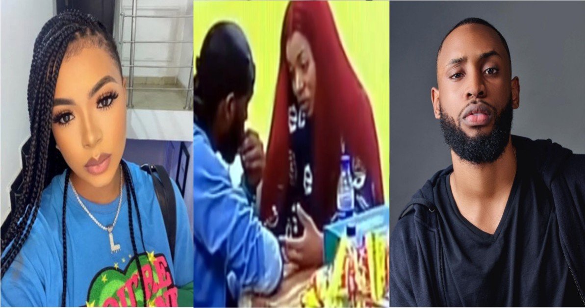 #BBNaija 2021 VIDEO: Liquorose is seriously into Emmanuel as she Keep Telling him "You know I like you but You don't want to F$ck me".