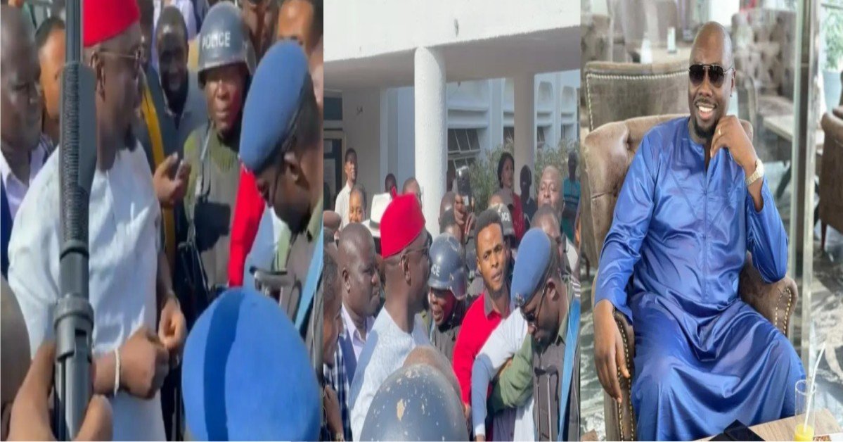 Obi Cubana Storms The University He Attended After 23 Years(VIDEO)