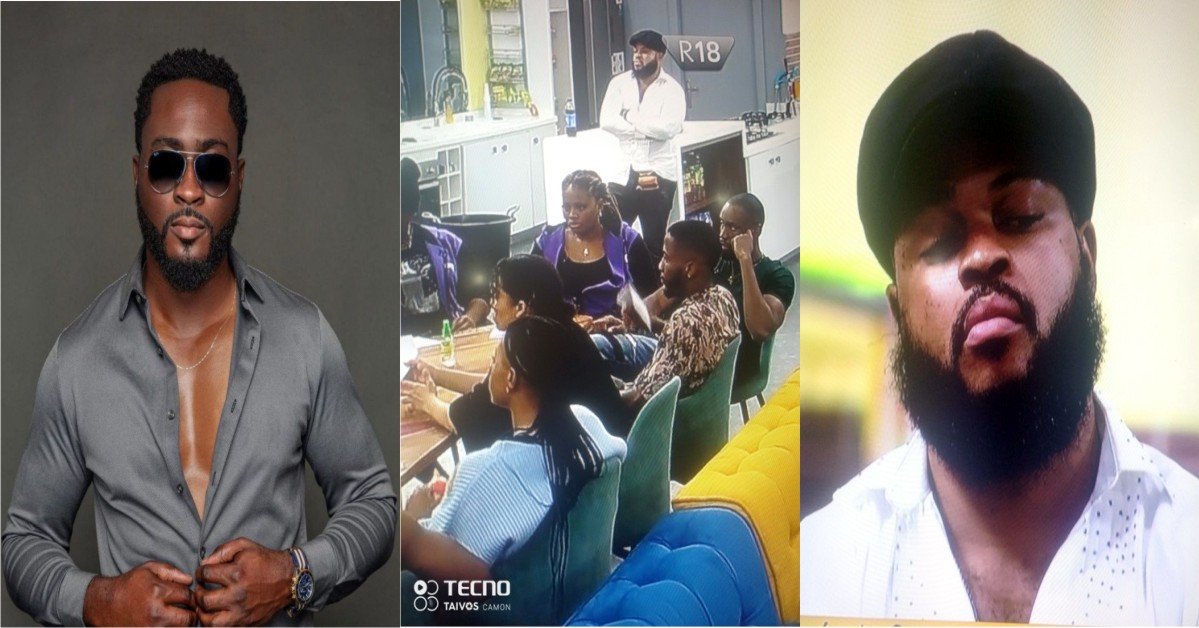 BBNaija 2021: Whitemoney's priceless expression as Pere dismisses him from the kitchen