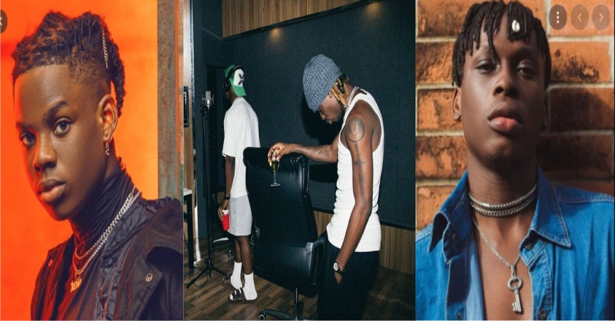 Rema And Fireboy Spotted Working On A New Song