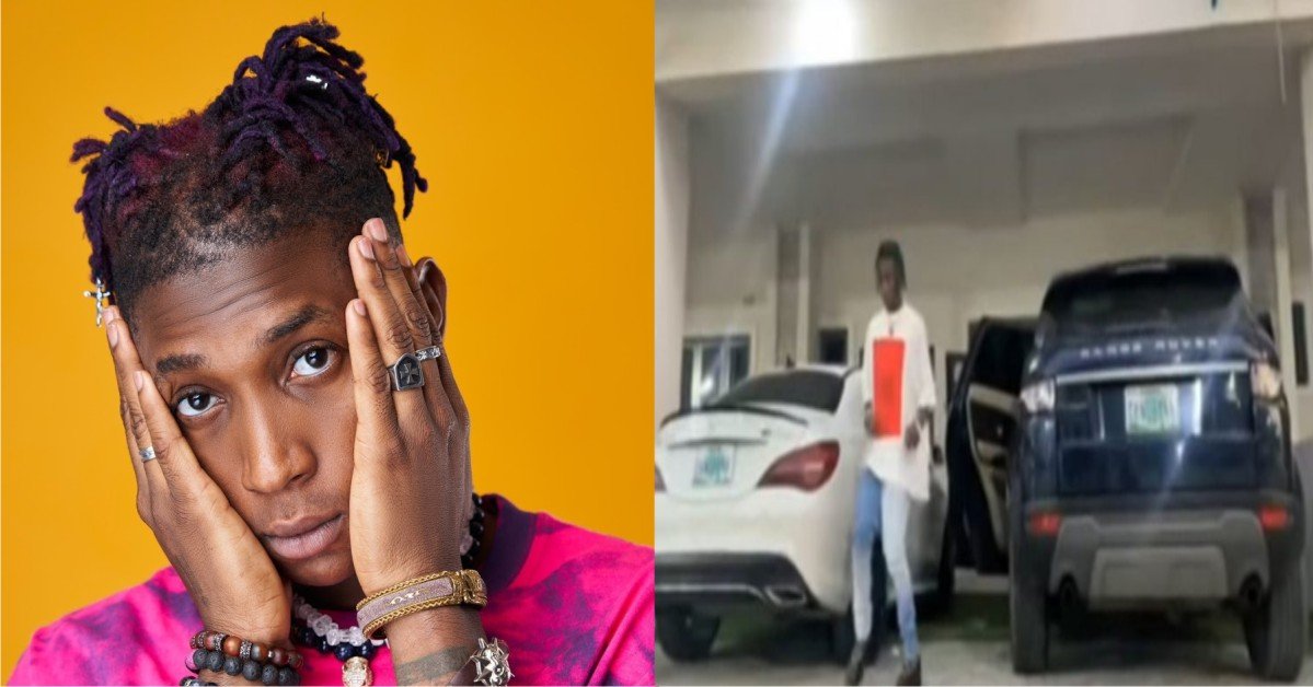 VIDEO:Bella Shmurda Buys New Range Rover SUV