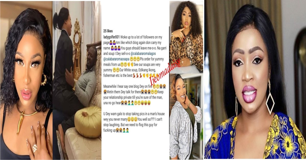 'Lady Golfer,' Tonto Dikeh's ex-bestie, mocks her after viral audio of her new bae links Online