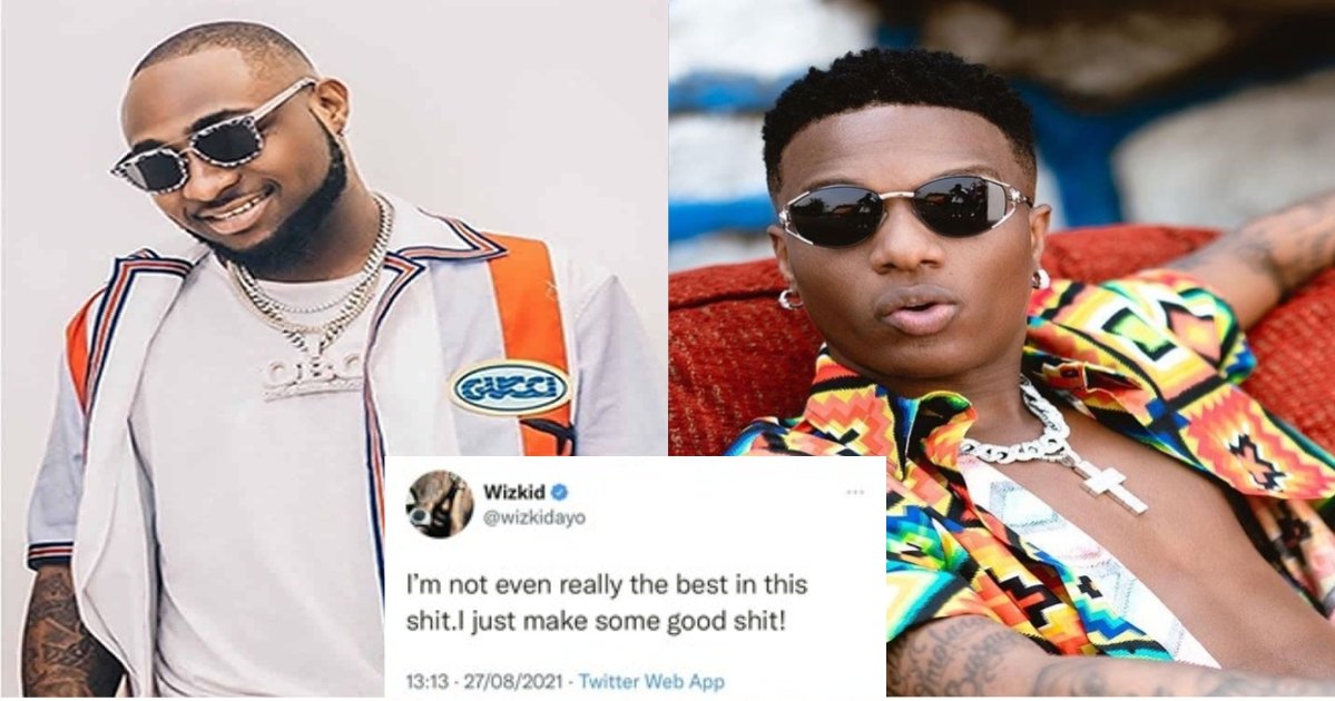 Fans Argue ”Even Wizkid knows Davido is the best” – Influencer reacts to Wizkid’s tweet