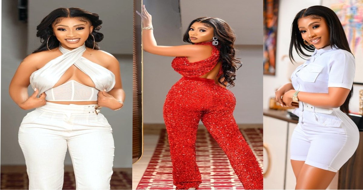 "Recieve Sense dis Girl" - Netizens React To The N@.ked Pre-Birthday Photos Of Mercy Eke