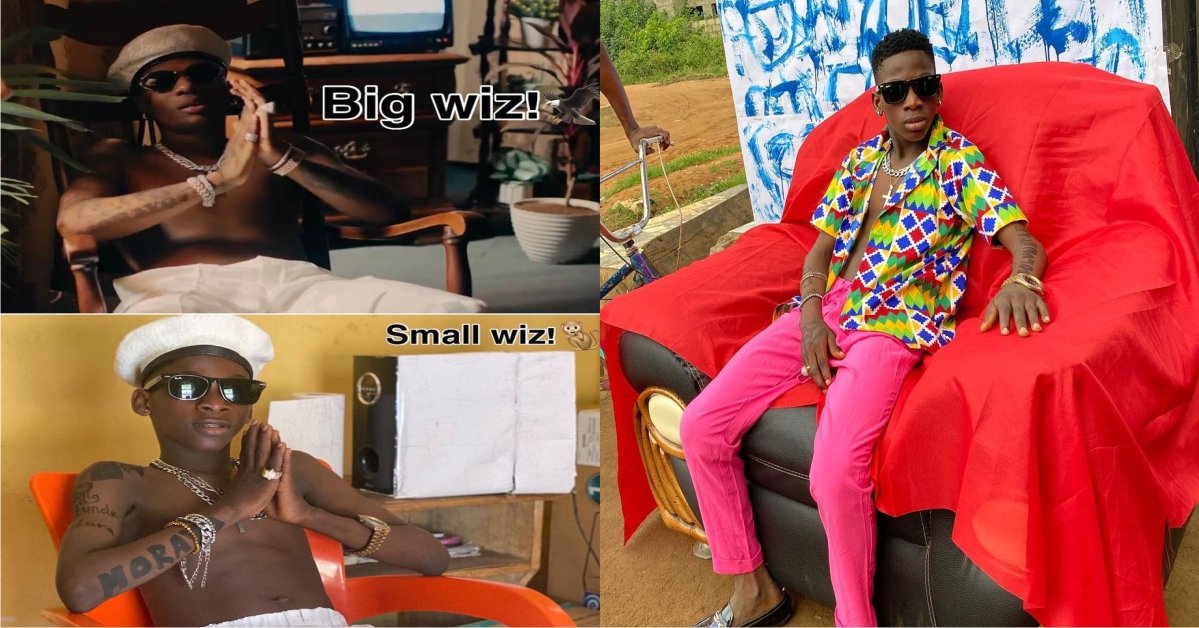 Photos: Fawaz of Ikorodu Bois Mimicks Wizkid As He Celebrats His Birthday
