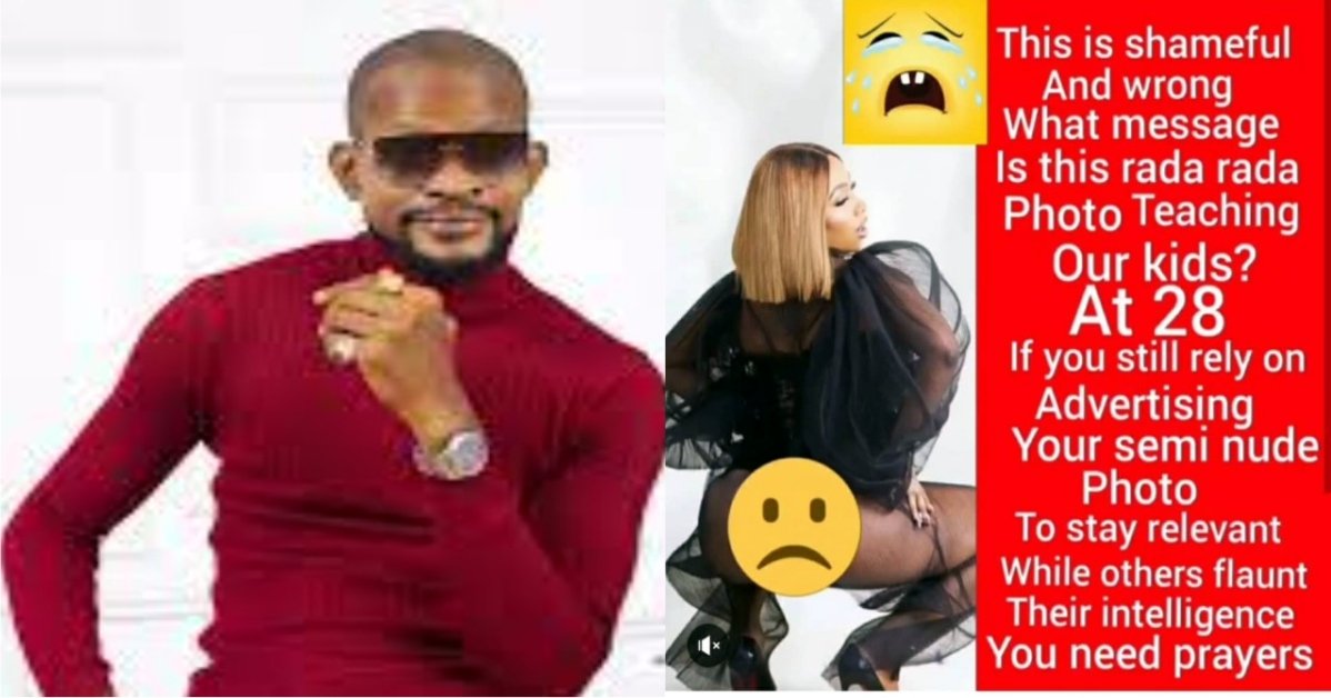 “You need prayers” – Uche Maduagwu slams Mercy Eke over recent N@.ked Pre-Birthday photos