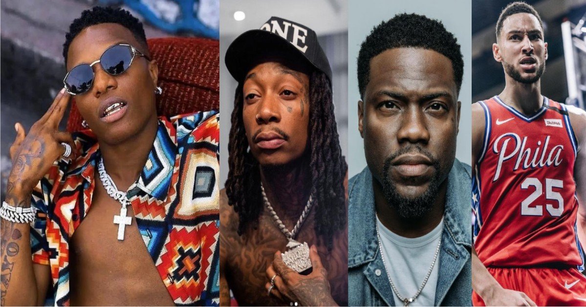#MILTour Video: Kevin Hart, Ben Simmons, Wiz Khalifa, Attends Wizkid's Show In Los Angeles