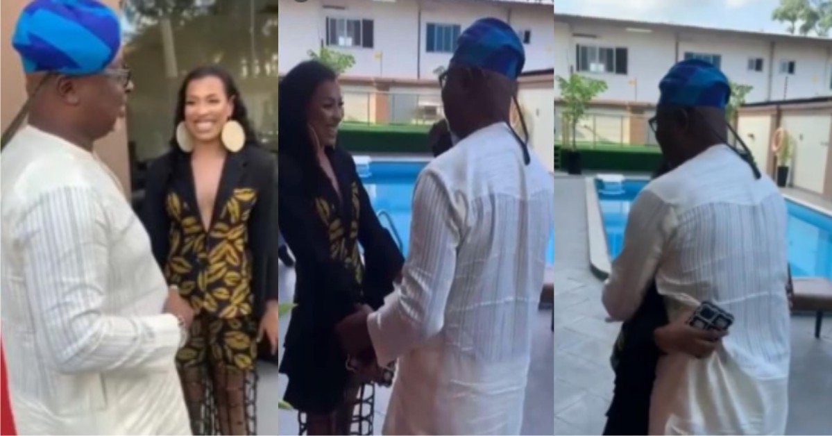 VIDEO: Moment Nini Meets Saga's Father For The First Time