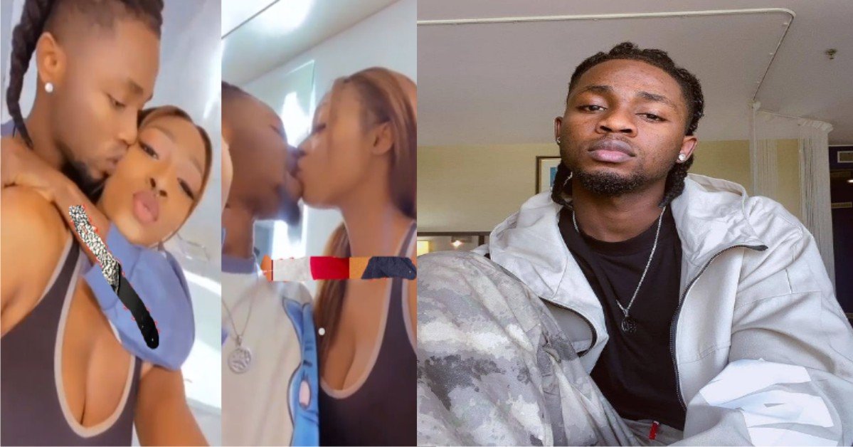 VIDEO: Omah Lay Unfollows Lover On IG After Videos Of Her Flirting With Another Man Went Viral