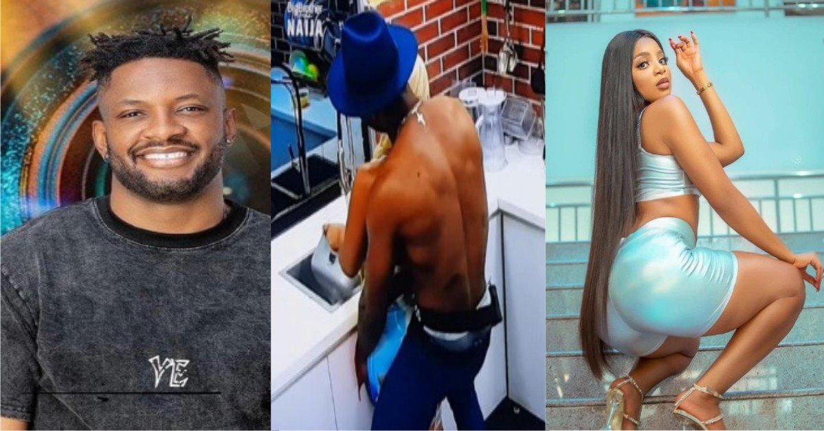 #BBNaija 2021 VIDEO: "I Can't Wait To Have S*x With You In a Hotel When We Leave Here"- Queen Tells Cross