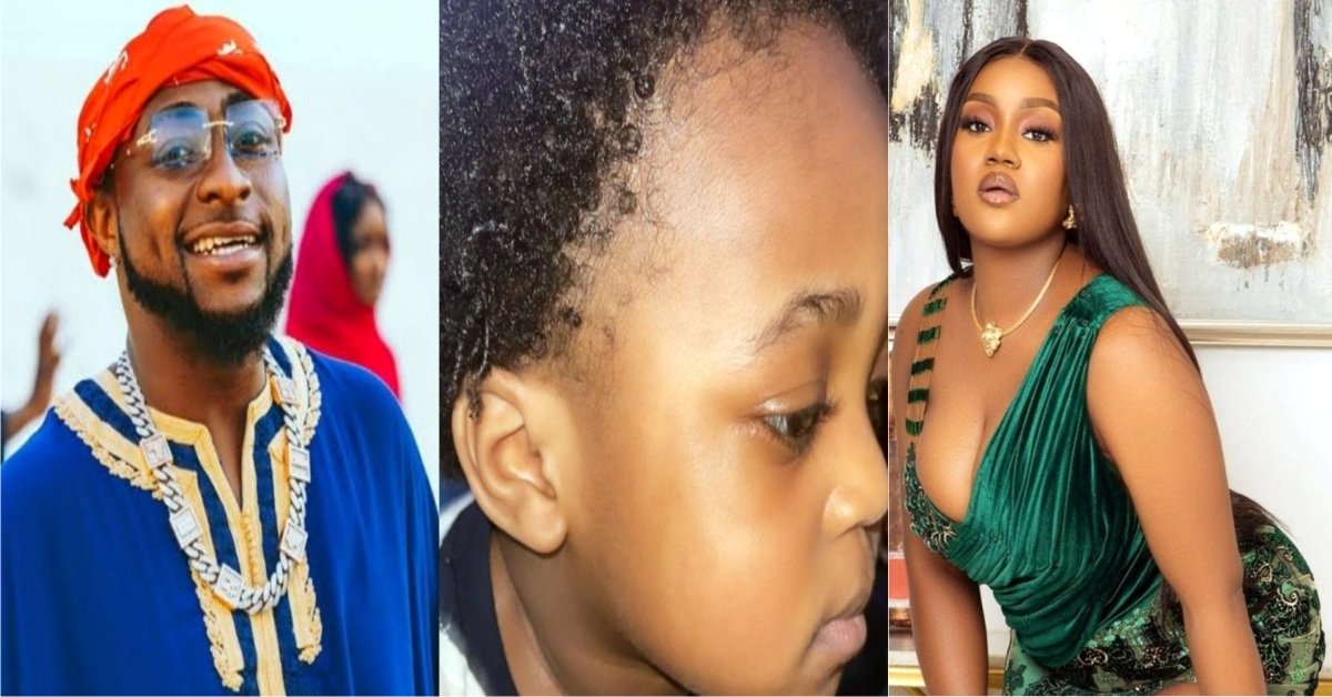 “Bring Back Our Chioma” – Fans React As Davido Shares Adorable Photo Of Ifeanyi