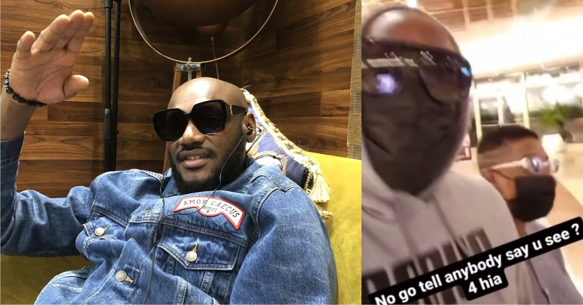2Baba breaks silence after his baby mama, Pero was declared ‘his first lady’ (Video)