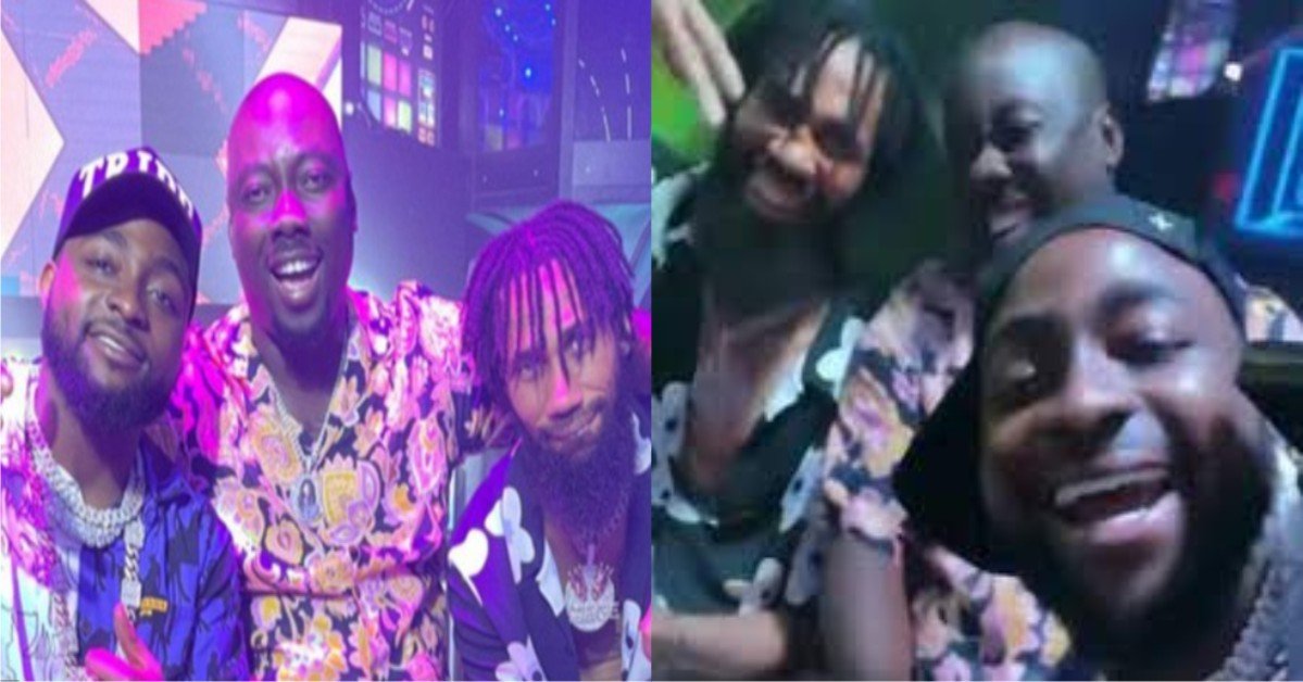VIDEO: Davido And Phyno Performs For Business Mogul, Obi Cubana