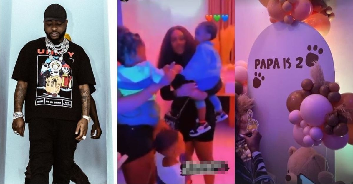 Davido refuses to attend his son's birthday party, which was organized by Baby Mama, Chioma