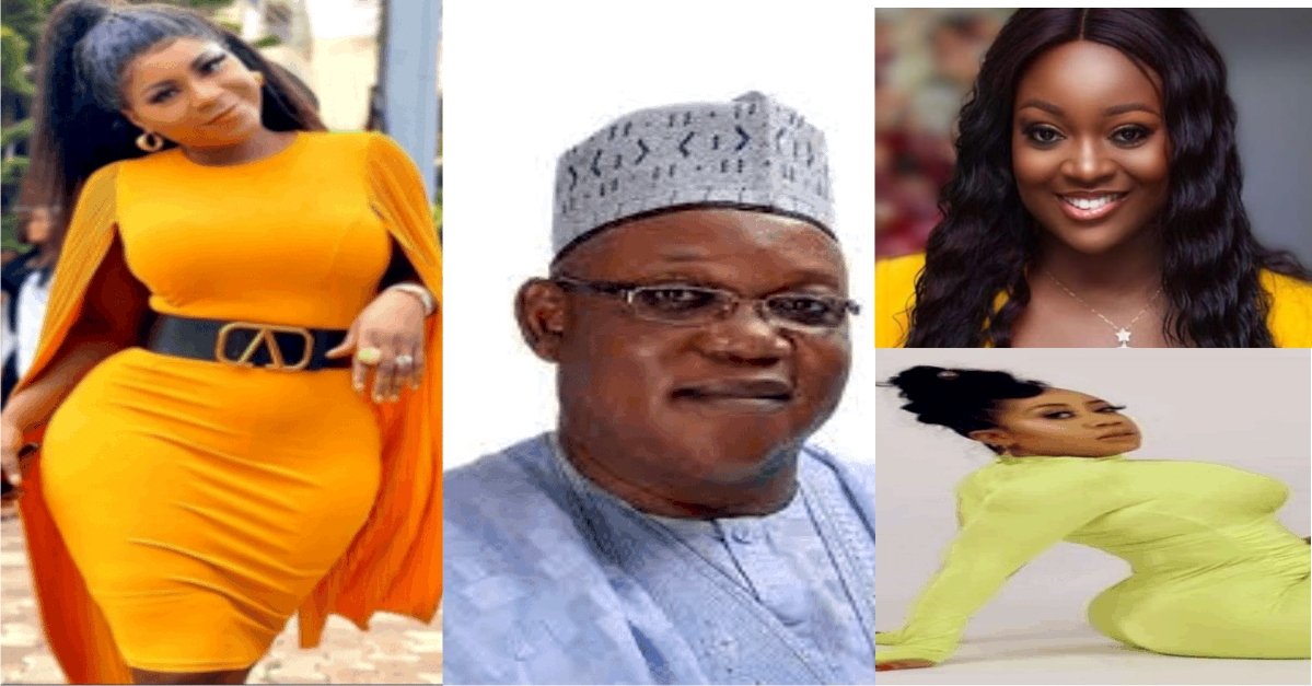 Exposed: Jackie Appiah, Destiny Etiko, And Moyo Lawal Allegedly Slee.ping With Taraba Politician David Sabo