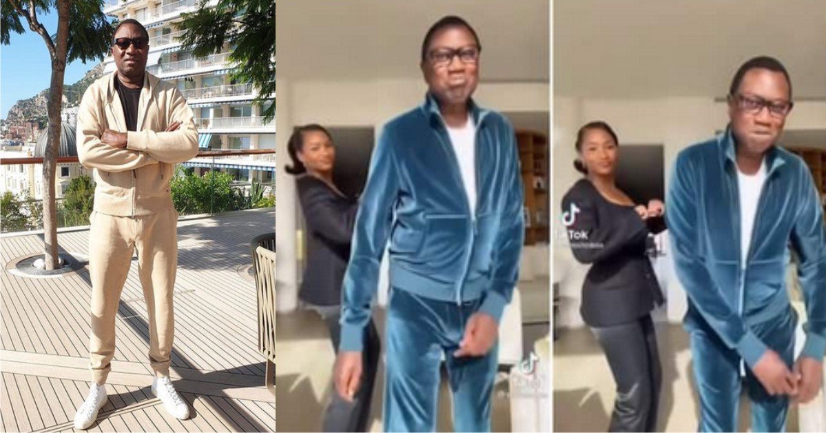 VIDEO: Nigerians Reacts As Billionaire Femi Otedola Joins The #Alcohol Challenge