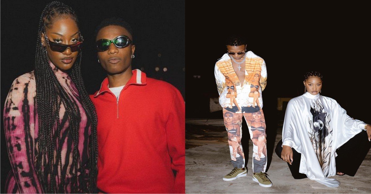 "I love Tems to death" - Wizkid