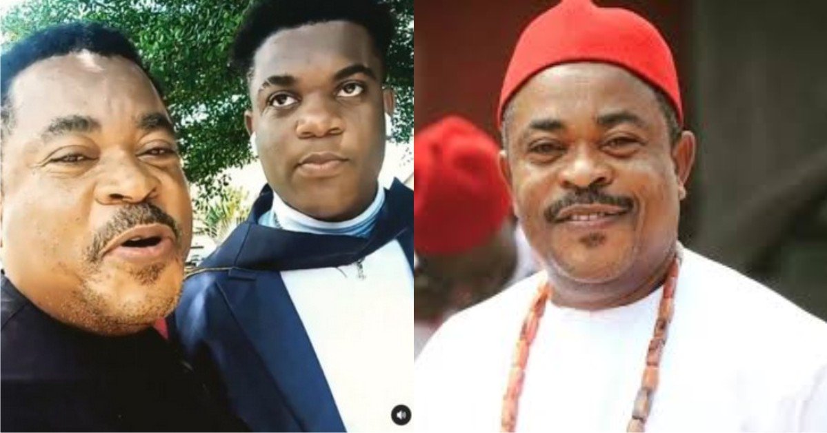 VIDEO: “Your mumu go pass my mumu” – Actor, Victor Osuagwu ‘Blesses’ Son As He Graduates From School