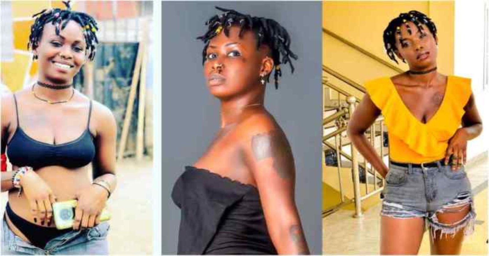 End Timed Up and coming Ghanaian female artiste shows raw gbemi to promote her new single (+18 Video)