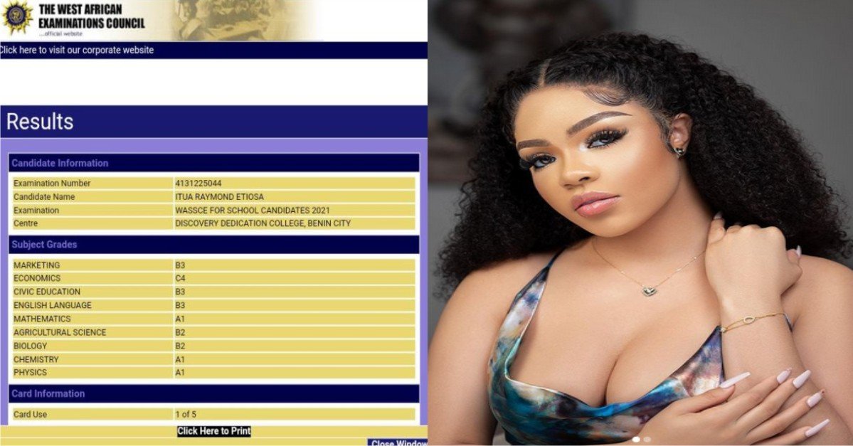 "Tears rolling down my cheeks" - Man Appreciates Nengi, Ninjas For Sponsoring His WAEC Exam, Fluants Result