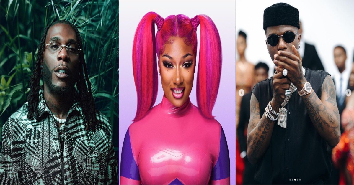 SEE LINEUP: Megan Thee Stallion , Burna Boy, Wizkid, To Headline AfroNation In Portugal
