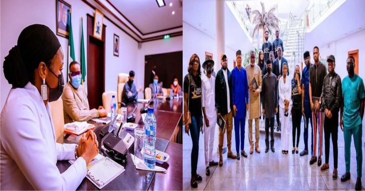 "Unfollowing all of the Asap" - Reactions As Comedians, Taooma, Josh2funny, Woli Agba, Others Pay VP Osinbajo A Visit In Abuja