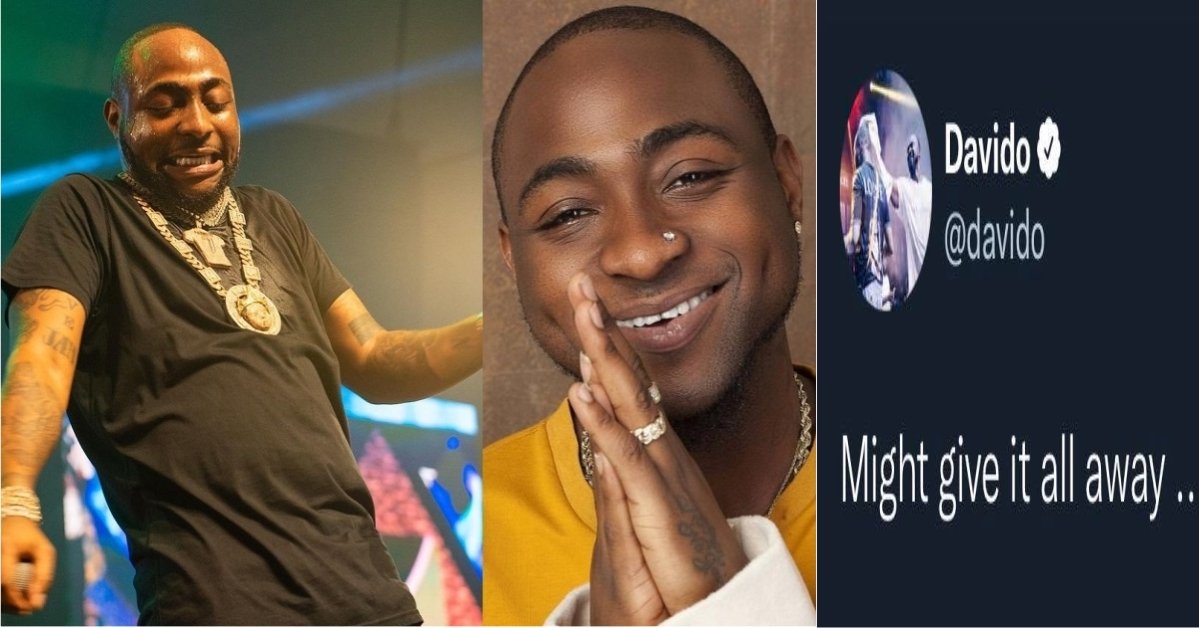I Might Give It All Away – Davido Says After Raising N184M For His Birthday Celebration