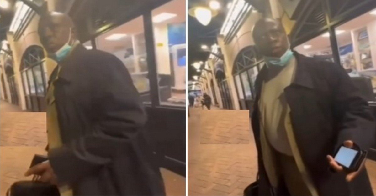 VIDEO: Nigerian Man Reacts Hilariously After White Man Asks To Give Him 'Kiss'