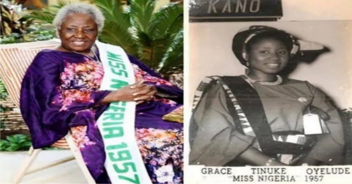 First-Ever, Miss Nigeria, Grace Atinuke Celebrates 90th birthday