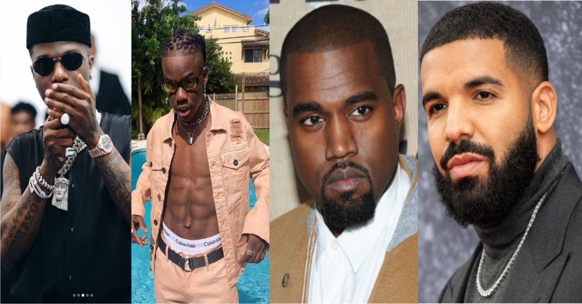 2021 MOBO Awards: Wizkid, Rema, Drake, Kanye West, Others Nominated For 'Best International Act'