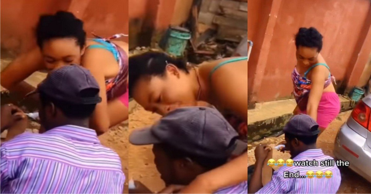 VIDEO: Moment Young Lady’s Plans Tries To Seduce An 'Aboki' But Failed