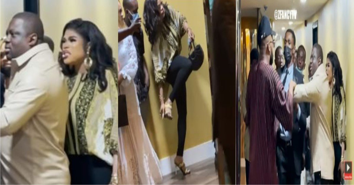 "Bob wan face am man to man"- Nigerians React As Zfancy Pulls A Prank On Bobrisky (VIDEO)