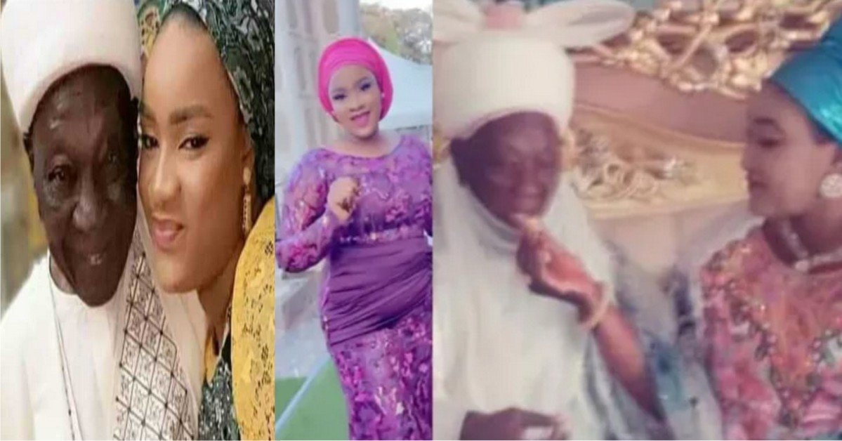 “No Be Juju Be That” – Reactions As 90-Year-Old Emir Of Daura Weds 20-Year-Old Lady(Video)