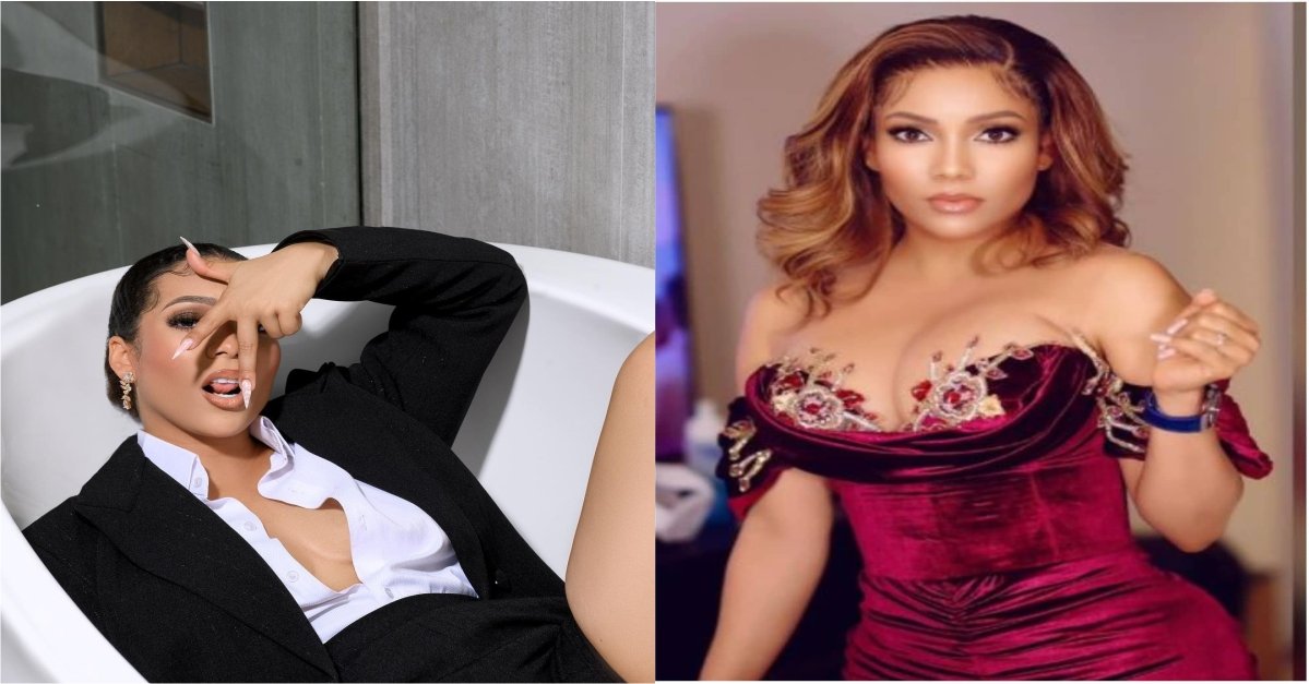 "Go easy on me baby" Reactions As BBNaija Star Maria Storms Instagram With Dazzling Photos Of Herself In The Bathroom