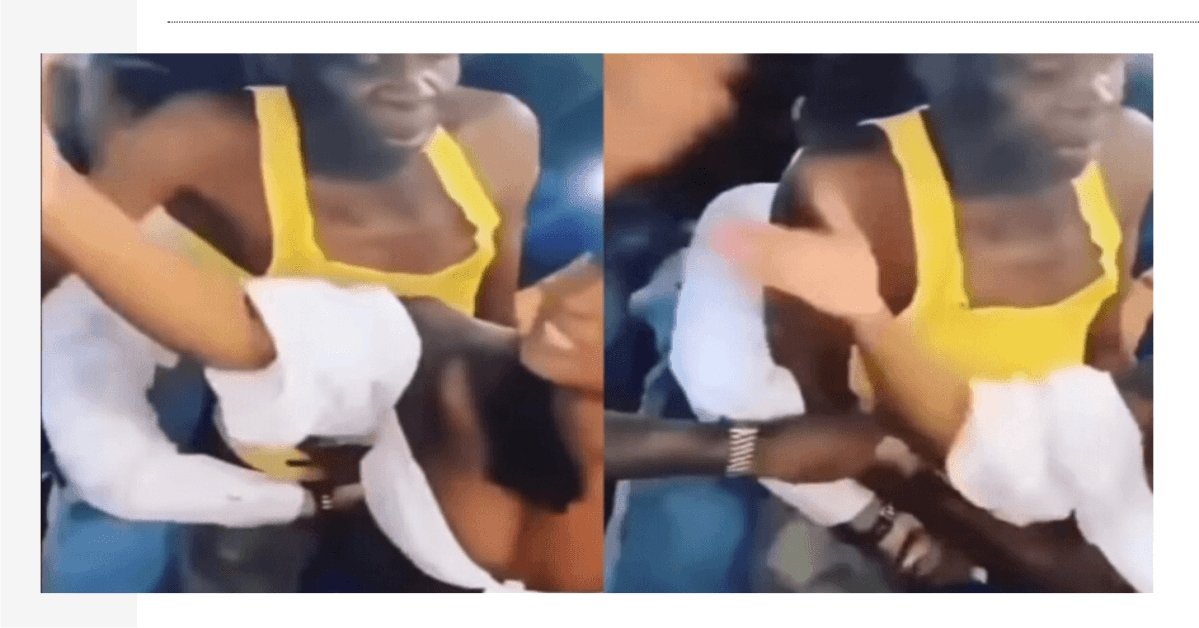 Video - See what two slay queens did to somebody’s grandfather who want to enjoy them at the same time