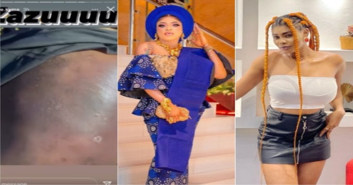 Na your Yarsh abi no be your Yarsh– Oye Kyme mocks Bobrisky after leaking video of his damaged butt
