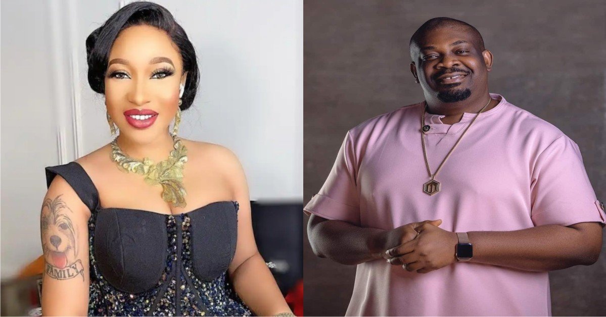 Don Jazzy And Tonto Dikeh Clash On Instagram, Unfollows Each Other (Screenshots)