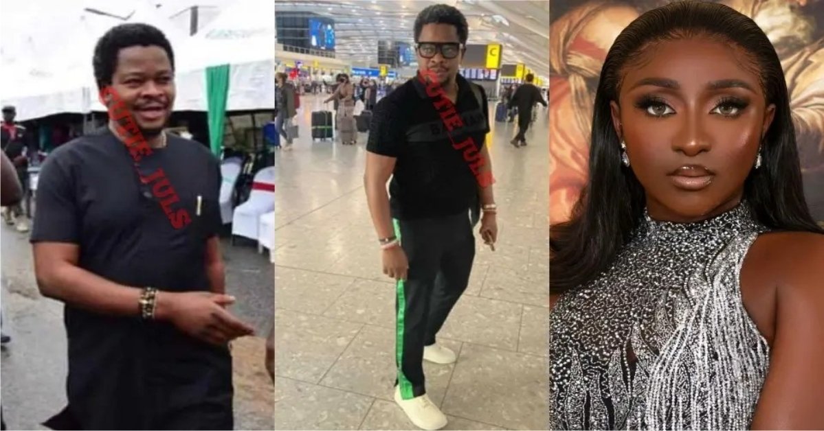 Nigerians drag Ini Edo as she allegedly welcomes baby with a married man (PHOTOS)