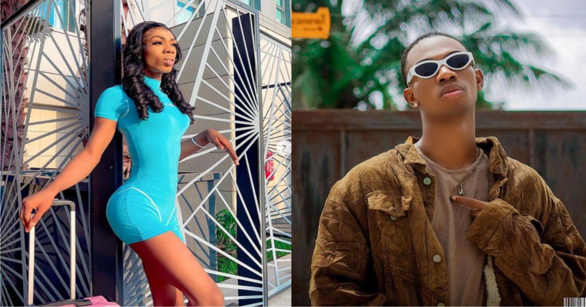 “Wetin your papa wan do? I am in Warri” – James Brown Brags After Arriving Warri Dressed Like A Man (Video)