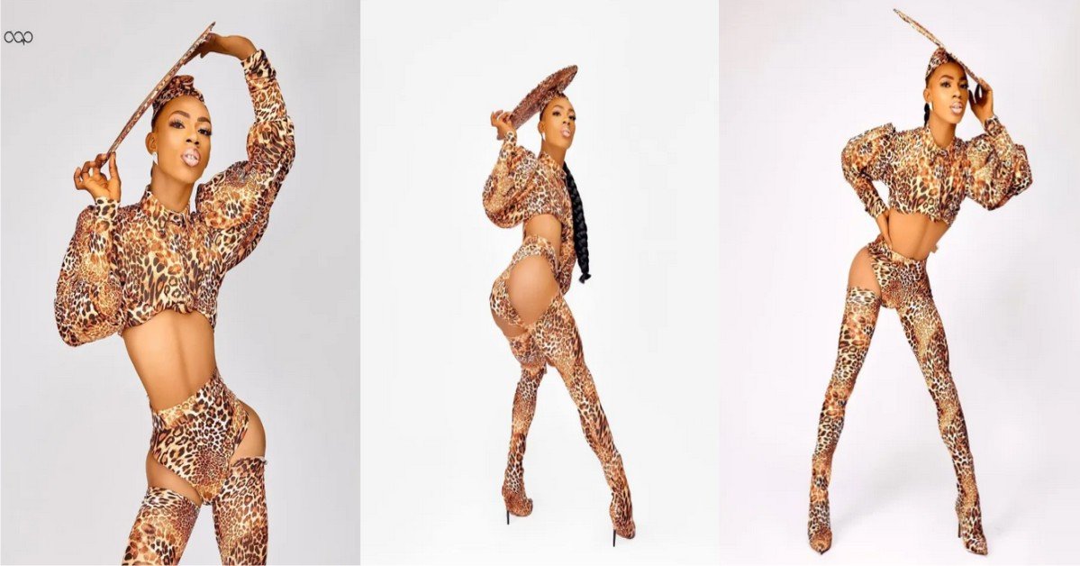 "Is that hips or bone" - Nigerians React To James Brown's New Sexy Photos(Photos)