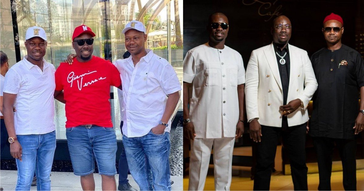 Obi Cubana Shows Off His Blood Brothers, Reveals His The Last Of 3 Boys(Video)